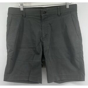 Nike Dri Fit Shorts Tag 34 Measure 36 7.5" Inseam Dark Gray Cotton Blend Mens